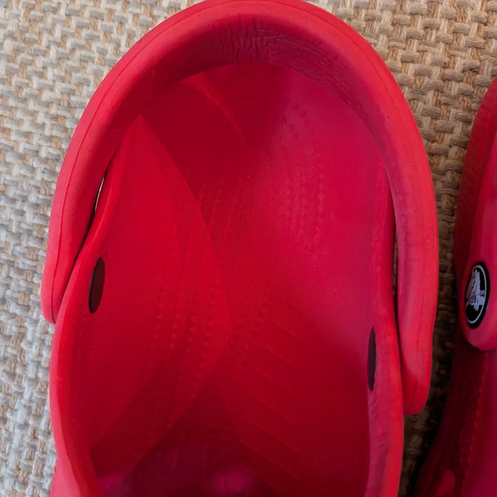 CROCS Kids Vibrant Red Water Shoes